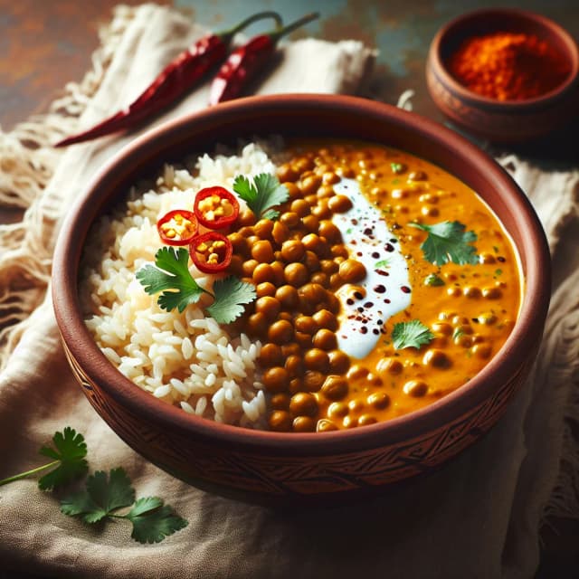 Coconut Curry Lentil Bowl